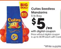 Ralphs Cuties Seedless Mandarins offer