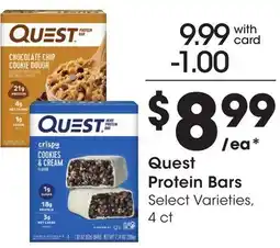 Ralphs Quest Protein Bars offer