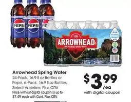 Ralphs Arrowhead Spring Water offer
