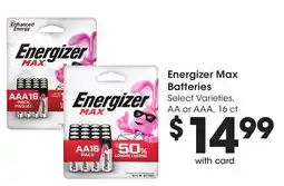 Ralphs Energizer Max Batteries offer