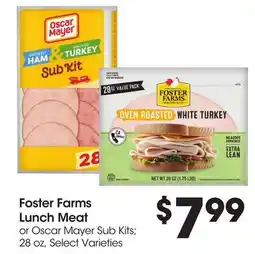 Food 4 Less Foster Farms Lunch Meat offer