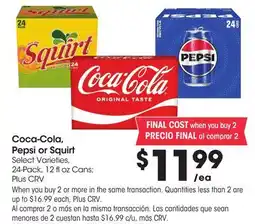 Food 4 Less Coca-Cola, Pepsi | Squirt offer