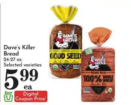 Pavilions Dave's Killer Bread offer