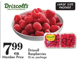 Pavilions Driscoll Raspberries offer