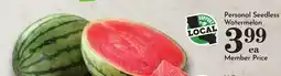 Pavilions Personal Seedless Watermelon offer
