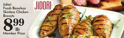 Pavilions Jidori Fresh Boneless Skinless Chicken Breasts offer