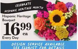 Pavilions Hispanic Heritage Bouquet offer