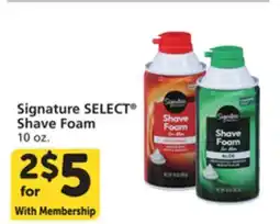 Pavilions Signature SELECT Shave Foam offer