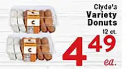 Rio Valley Market Clyde's Variety Donuts offer