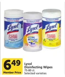 Pavilions Lysol Disinfecting Wipes offer