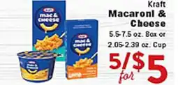 Rio Valley Market Kraft Macaroni & Cheese offer