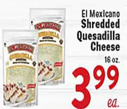 Rio Valley Market El Mexicano Shredded Quesadilla Cheese offer