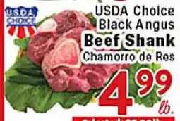 Rio Valley Market USDA Choice Black Angus Beef Shank offer