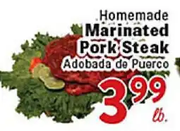 Rio Valley Market Homemade Marinated Pork Steak offer