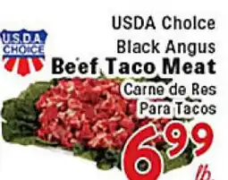 Rio Valley Market USDA Choice Black Angus Beef Taco Meat offer
