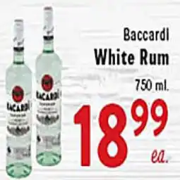 Rio Valley Market Baccardl White Rum offer