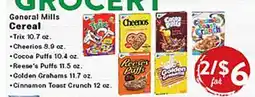 Rio Valley Market General Mills Cereal offer