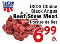 Rio Valley Market USDA Choice Black Angus Beef Stew Meat offer