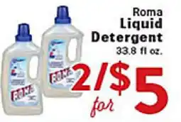 Rio Valley Market Roma Liquid Detergent offer