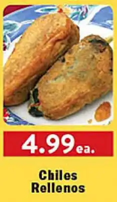 Rio Valley Market Chiles Rellenos offer
