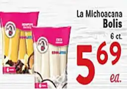 Rio Valley Market La Michoacana Bolis offer