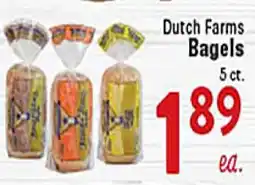 Rio Valley Market Dutch Farms Bagels offer