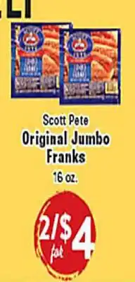 Rio Valley Market Scott Pete Original Jumbo Franks offer