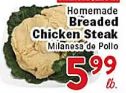 Rio Valley Market Homemade Breaded Chicken Steak offer
