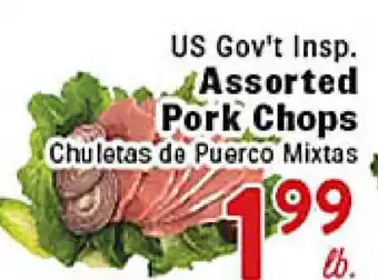 Rio Valley Market US Gov't Insp. Assorted Pork Chops offer