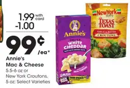 Mariano's Annie's Mac & Cheese offer