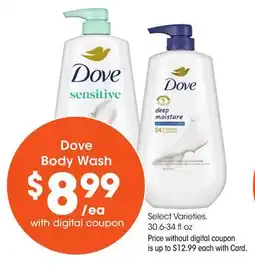 Mariano's Dove Body Wash offer