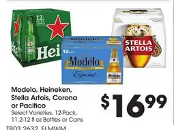 Food 4 Less Modelo, Heineken, Stella Artois, Corona or Pacifico offer