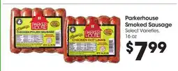 Food 4 Less Parkerhouse Smoked Sausage offer