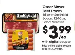 Food 4 Less Oscar Mayer Beef Franks offer
