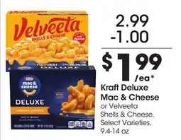 Food 4 Less Kraft Deluxe Mac & Cheese offer