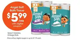 Food 4 Less Angel Soft Bath Tissue offer
