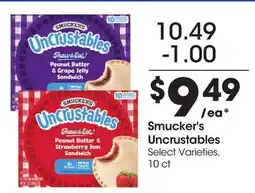 Food 4 Less Smucker's Uncrustables offer