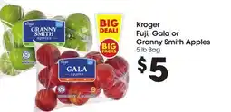 Food 4 Less Kroger Fuji, Gala or Granny Smith Apples offer