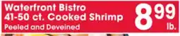 Jewel-Osco Waterfront Bistro 41-50 ct. Cooked Shrimp offer