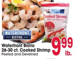 Jewel-Osco Waterfront Bistro 26-30 ct. Cooked Shrimp offer