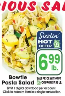 Jewel-Osco Bowtie Pasta Salad offer