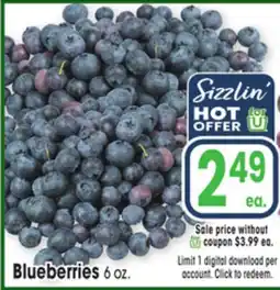 Jewel-Osco Blueberries offer