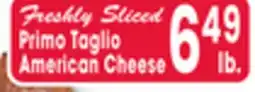 Jewel-Osco Primo Taglio American Cheese offer