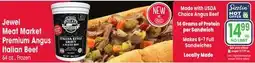 Jewel-Osco Jewel Meat Market Premium Angus Italian Beef offer