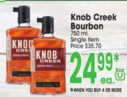 Jewel-Osco Knob Creek Bourbon offer