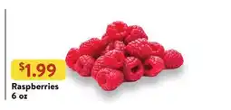 Fresh Thyme Raspberries offer