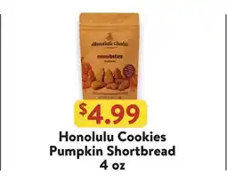 Fresh Thyme Honolulu Cookies Pumpkin Shortbread offer
