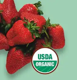 Fresh Thyme Organic Strawberries offer