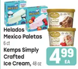 Tony’s Fresh Market Kemps Simply Crafted Ice Cream offer