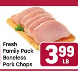 Tony’s Fresh Market Fresh Family Pack Boneless Pork Chops offer
